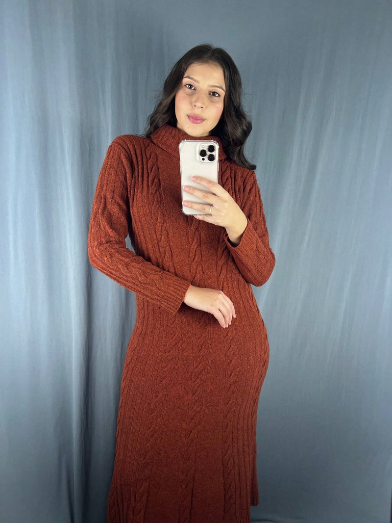 Vestido Longo Judite Tricô