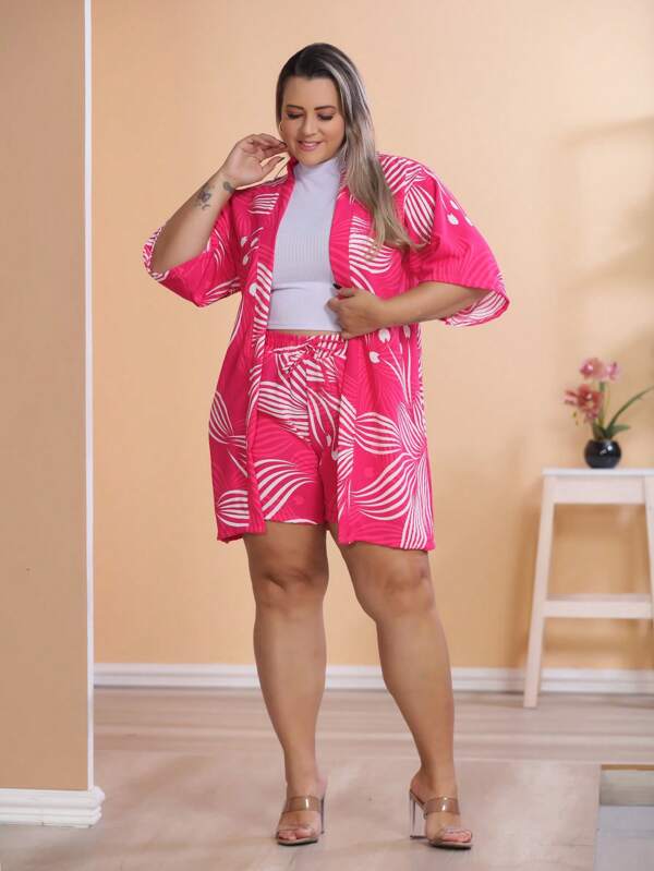 Conjunto Kimono + Short Feminino