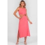 Vestido Midi Leona Rosa