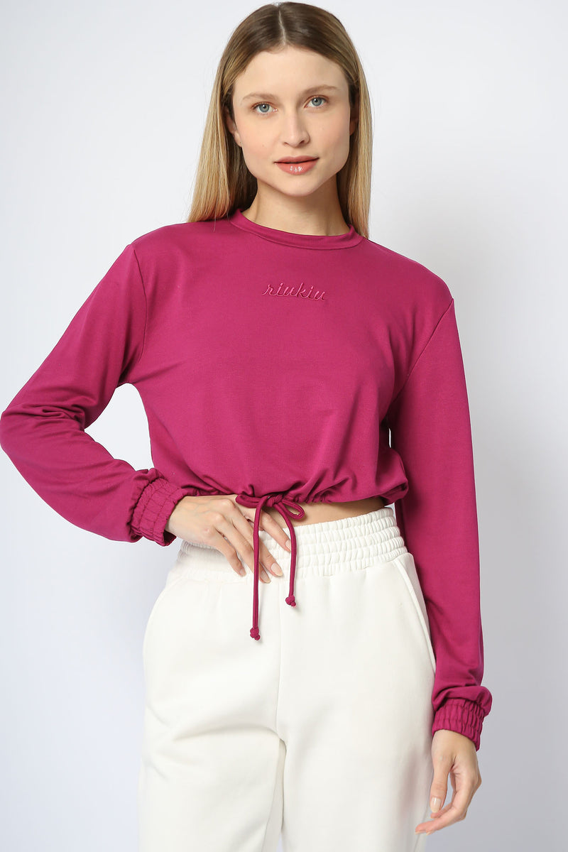 Cropped Moletinho Pink