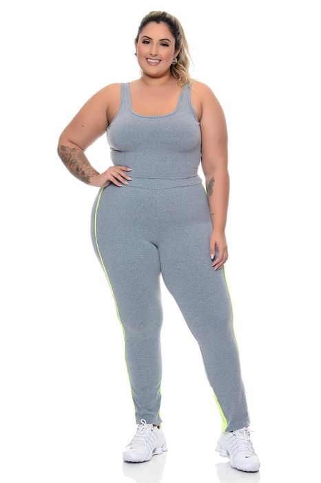 Conjunto Plus Size Fit Proteção UV 50+