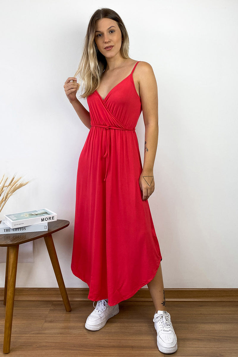 Vestido Midi Magie Rosa